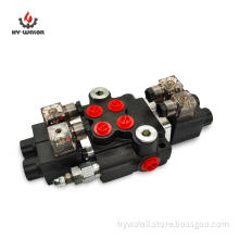 2 Spools Hydraulic Solenoid Control Hydraulic Valves Z50